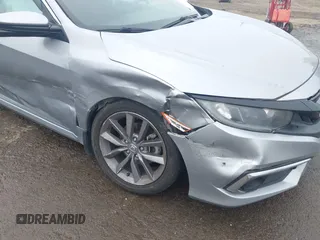 2019 Honda Civic Sedan EX with VIN 19XFC1F36KE206085, listed as a IAAI auction lot 41208449 with 79,860 mi miles. Bid and sale history available at carsss.com. Image 6.