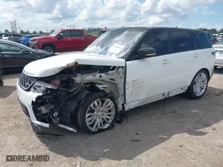 2018 Land Rover Range Rover Sport SE with VIN SALWG2RV3JA411879, listed as a IAAI auction lot 41688085 with 50,387 mi miles. Bid and sale history available at carsss.com. Image 17.