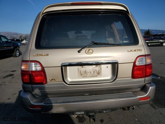 2001 Lexus LX 470 with VIN JTJHT00W313509575, listed as a Copart auction lot 85554424 with 332,707 mi miles and Clean Title. Bid and sale history available at carsss.com. Image 6.