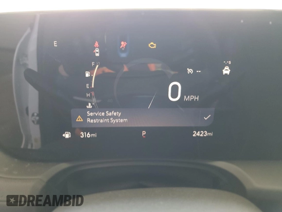 2025 Buick Encore GX Preferred с VIN KL4AMCSL0SB191874, выставлен на аукционе Copart как лот 58989165 с пробегом 2 423 миль миль и Чистый • Clean title. История ставок и продаж доступна на DreamBid. Изображение 9.