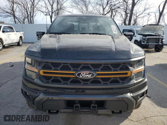 2024 Ford F-150 with VIN 1FTFW4L8XRFA68804, listed as a Copart auction lot 48222775 with 13,165 mi miles and Salvage title. Bid and sale history available at DreamBid. Image 5.