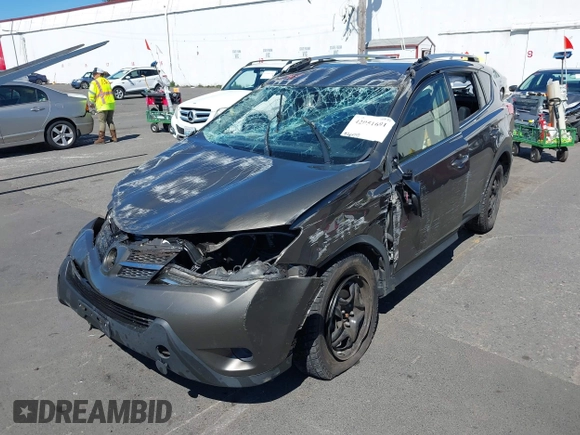 2015 Toyota RAV4 LE with VIN JTMBFREV2FD124756, listed as a IAAI auction lot 42051691 with 92,699 mi miles and . Bid and sale history available at DreamBid. Image 6.