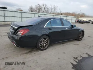 2018 Mercedes-Benz S 560 with VIN WDDUG8DB3JA407853, listed as a Copart auction lot 85775714 with 68,968 mi miles and Salvage Title. Bid and sale history available at carsss.com. Image 3.