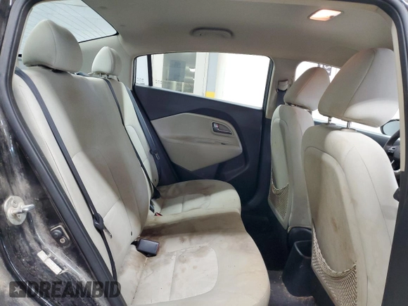 2012 Kia Rio LX with VIN KNADM4A34C6072811, listed as a Copart auction lot 68295334 with 77,167 mi miles and Salvage Title. Bid and sale history available at DreamBid. Image 10.