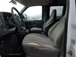 2009 Chevrolet Express Passenger with VIN 1GAHG35K291173593, listed as a Copart auction lot 43442085 with Not provided miles and Salvage title. Bid and sale history available at DreamBid. Image 7.