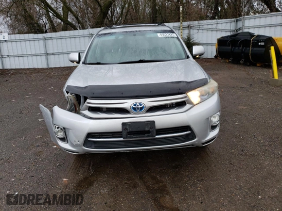2011 Toyota Highlander Hybrid Limited with VIN JTEDC3EH7B2002341, listed as a Copart auction lot 49533825 with 279,865 mi miles and Salvage Title. Bid and sale history available at carsss.com. Image 5.