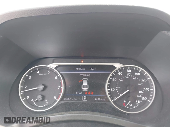 2021 Nissan Sentra SR z VIN 3N1AB8DV6MY219756, wystawiony jako IAAI lot #42257180 z przebiegiem 55 867 mil mil oraz . Historia ofert i sprzedaży dostępna na DreamBid. Obrazek 7.
