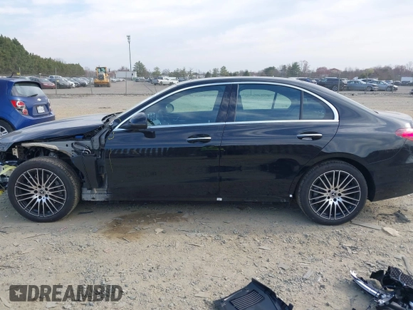 2025 Mercedes-Benz C 300 with VIN W1KAF4HB7SR253109, listed as a IAAI auction lot 41832800 with 703 mi miles and . Bid and sale history available at DreamBid. Image 15.