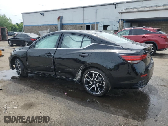 2024 Nissan Sentra SR with VIN 3N1AB8DVXRY351720, listed as a Copart auction lot 58720845 with 6,166 mi miles and Salvage title. Bid and sale history available at DreamBid. Image 2.