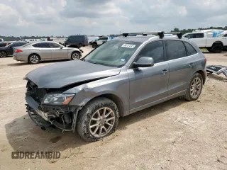 2012 Audi Q5 Premium Plus with VIN WA1LFBFP1CA073625, listed as a Copart auction lot 60257345 with 165,643 mi miles and Salvage title. Bid and sale history available at DreamBid. Image 1.