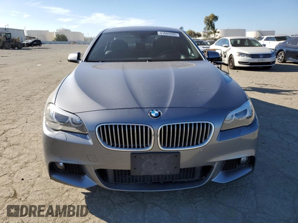 2013 BMW 5 Series 550i with VIN WBAFR9C53DDX80728, listed as a Copart auction lot 41894205 with 84,002 mi miles and Clean Title. Bid and sale history available at carsss.com. Image 5.