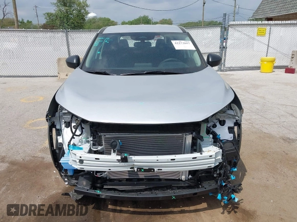 2025 Nissan Rogue S with VIN 5N1BT3AB4SC834268, listed as a IAAI auction lot 42273657 with 1,499 mi miles and . Bid and sale history available at DreamBid. Image 12.
