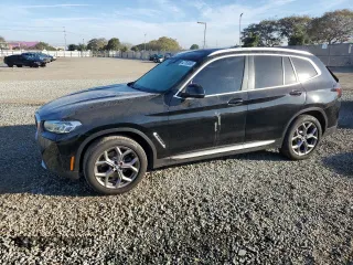 2022 BMW X3 sDrive30i with VIN WBX47DP08NN172719, listed as a Copart auction lot 42753055 with 35,601 mi miles and Salvage Title. Bid and sale history available at DreamBid. Image 1.