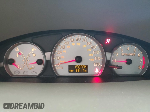 2004 Saturn ION ION 3 z VIN 1G8AL52F44Z146178, wystawiony jako Copart lot #48891435 z przebiegiem 198 994 mil mil oraz Szkoda całkowita • Salvage title. Historia ofert i sprzedaży dostępna na DreamBid. Obrazek 9.