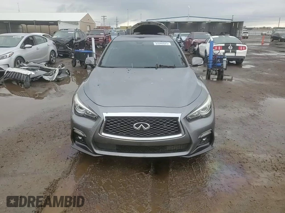 2018 Infiniti Q50 Sport z VIN JN1EV7AP5JM358123, wystawiony jako Copart lot #55940025 z przebiegiem 81 503 mil mil oraz Szkoda całkowita • Salvage title. Historia ofert i sprzedaży dostępna na DreamBid. Obrazek 13.