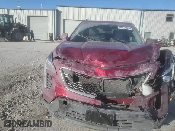 2021 Cadillac XT4 AWD Luxury with VIN 1GYFZBR46MF038668, listed as a Copart auction lot 42121925 with Not Provided miles and Salvage Title. Bid and sale history available at carsss.com. Image 11.