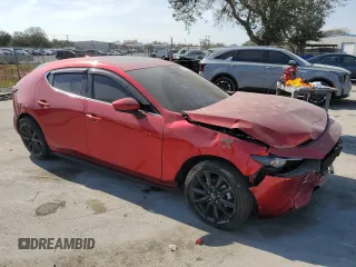 2022 Mazda 3 Premium with VIN JM1BPAML4N1514465, listed as a Copart auction lot 44143875 with 52,002 mi miles and Non repairable. Bid and sale history available at DreamBid. Image 4.