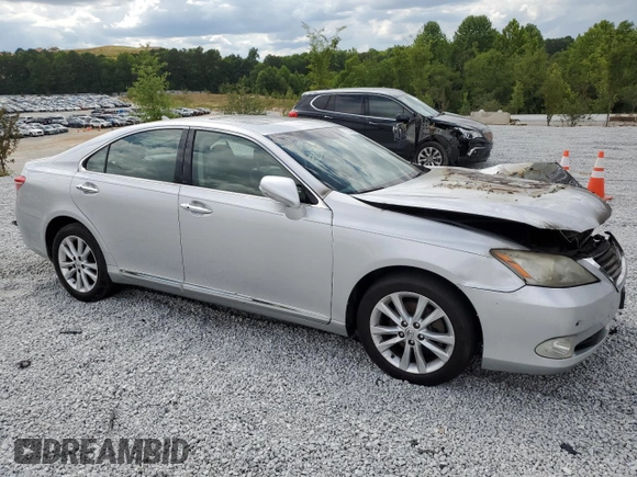 2010 Lexus ES 330 with VIN JTHBK1EG9A2362945, listed as a Copart auction lot 61284784 with Not Provided miles and Salvage Title. Bid and sale history available at DreamBid. Image 4.