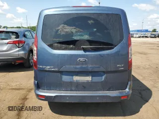 2021 Ford Transit Connect XLT with VIN NM0GE9F24M1487133, listed as a Copart auction lot 60224185 with 26,631 mi miles and Clean title. Bid and sale history available at DreamBid. Image 6.