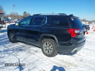 2021 GMC Acadia SLE with VIN 1GKKNRLS8MZ139746, listed as a IAAI auction lot 41623191 with 76,659 mi miles. Bid and sale history available at carsss.com. Image 3.