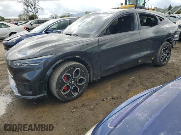 2022 Ford Mustang Mach-E GT with VIN 3FMTK4SE1NMA40482, listed as a Copart auction lot 51544475 with 30,391 mi miles and Salvage title. Bid and sale history available at DreamBid. Image 1.