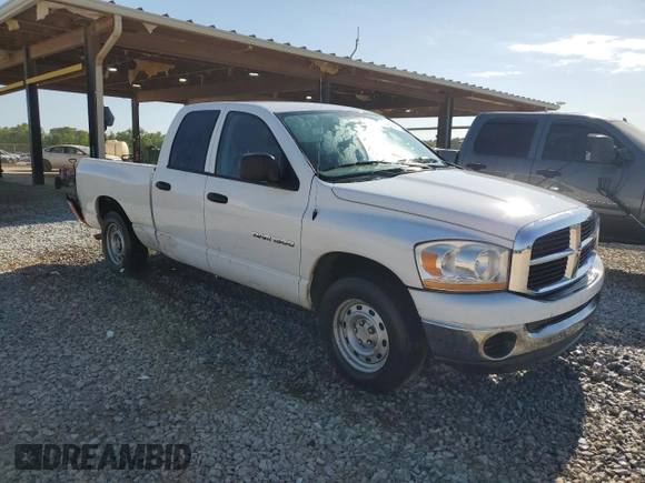 2006 Dodge 1500 SLT with VIN 1D7HA18N06S582688, listed as a Copart auction lot 53464545 with 221,792 mi miles and Salvage Title. Bid and sale history available at carsss.com. Image 4.