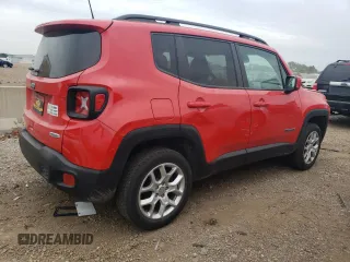 2018 Jeep Renegade Altitude with VIN ZACCJBBB1JPH82986, listed as a Copart auction lot 62943603 with 46,771 mi miles and Salvage title. Bid and sale history available at DreamBid. Image 3.
