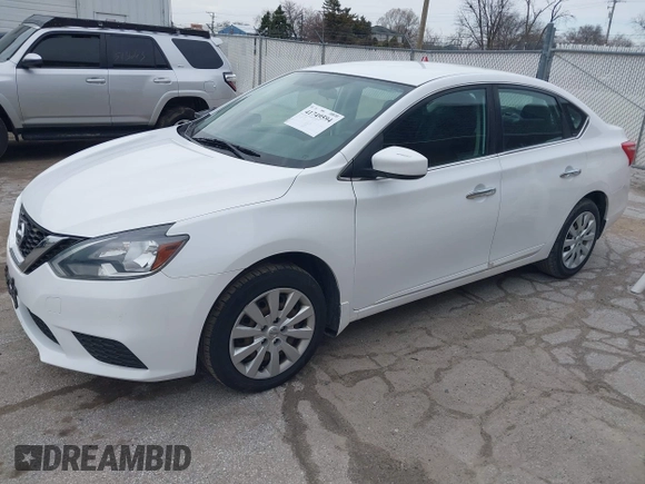 2017 Nissan Sentra S with VIN 3N1AB7AP6HY212375, listed as a IAAI auction lot 41749594 with 107,247 mi miles. Bid and sale history available at carsss.com. Image 18.