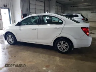 2015 Chevrolet Sonic LT with VIN 1G1JC5SGXF4126055, listed as a Copart auction lot 59579035 with 169,985 mi miles and Salvage title. Bid and sale history available at DreamBid. Image 2.