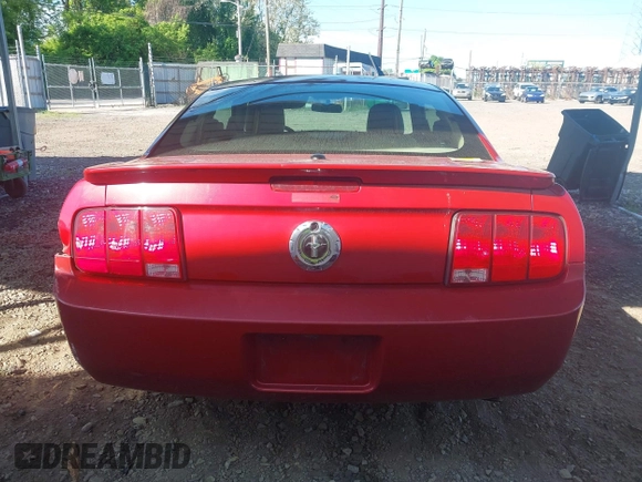 2008 Ford Mustang Deluxe with VIN 1ZVHT80N185124424, listed as a IAAI auction lot 42216870 with 45,660 mi miles and . Bid and sale history available at DreamBid. Image 16.