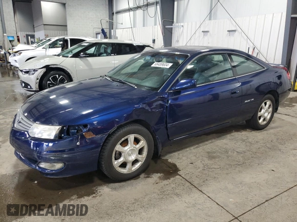 2003 Toyota Solara SE with VIN 2T1CF28P93C603791, listed as a Copart auction lot 68489604 with 73,713 mi miles and Salvage Title. Bid and sale history available at carsss.com. Image 1.