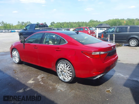 2014 Lexus ES 350 with VIN JTHBK1GG8E2089970, listed as a IAAI auction lot 42068780 with 143,443 mi miles. Bid and sale history available at carsss.com. Image 3.