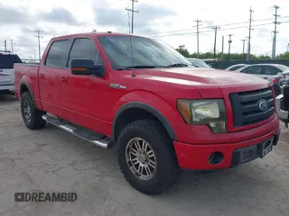 2010 Ford F-150 XL with VIN 1FTFW1EV1AFA13311, listed as a IAAI auction lot 42055204 with 165,845 mi miles. Bid and sale history available at carsss.com. Image 1.
