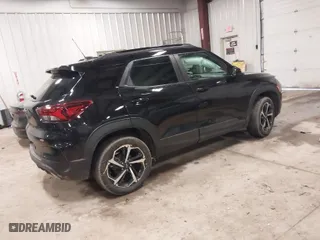 2023 Chevrolet TrailBlazer RS with VIN KL79MUSL6PB142780, listed as a IAAI auction lot 41623859 with 38,987 mi miles. Bid and sale history available at carsss.com. Image 4.
