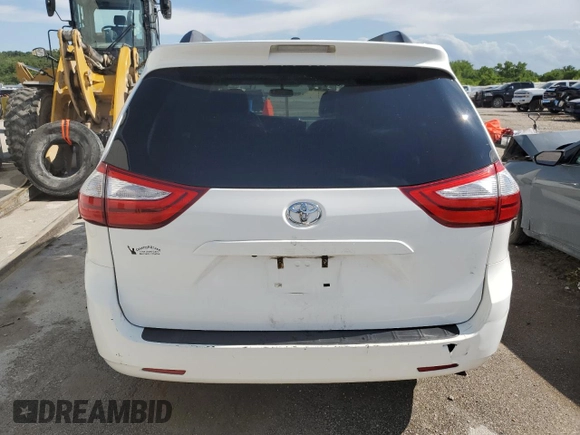2017 Toyota Sienna LE Auto Access Seat with VIN 5TDKZ3DC2HS839208, listed as a Copart auction lot 61389765 with 122,995 mi miles and Salvage title. Bid and sale history available at DreamBid. Image 6.