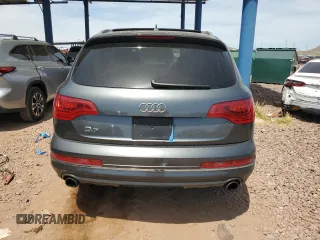 2013 Audi Q7 3.0T Premium Plus with VIN WA1LGAFE0DD000932, listed as a Copart auction lot 52068865 with 128,046 mi miles and Salvage Title. Bid and sale history available at carsss.com. Image 6.