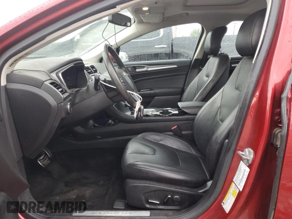 2014 Ford Fusion Titanium with VIN 3FA6P0K91ER199476, listed as a Copart auction lot 51267045 with 127,031 mi miles and Salvage Title. Bid and sale history available at carsss.com. Image 7.