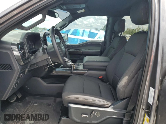 2021 Ford F-150 XL with VIN 1FTFW1E87MFC00633, listed as a Copart auction lot 65318235 with 91,264 mi miles and Salvage title. Bid and sale history available at DreamBid. Image 7.
