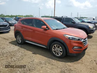 2017 Hyundai Tucson Sport z VIN KM8J33A29HU369758, wystawiony jako Copart lot #60237345 z przebiegiem 103 857 mil mil oraz Czysty tytuł • Clean title. Historia ofert i sprzedaży dostępna na DreamBid. Obrazek 4.