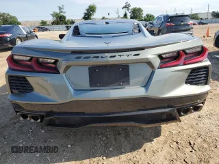 2022 Chevrolet Corvette 2LT with VIN 1G1YB2D47N5110763, listed as a Copart auction lot 63411194 with 0 mi miles and Salvage Title. Bid and sale history available at carsss.com. Image 6.