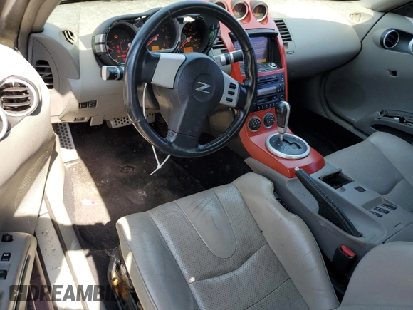 2004 Nissan 350Z Touring with VIN JN1AZ36A44M252461, listed as a Copart auction lot 71462124 with 180,649 mi miles and Clean Title. Bid and sale history available at DreamBid. Image 8.
