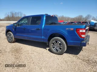2023 Ford F-150 XL with VIN 1FTEW1EP4PKE26482, listed as a Copart auction lot 51095425 with 4,132 mi miles and Salvage Title. Bid and sale history available at carsss.com. Image 2.