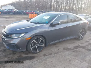 2019 Honda Civic Sport with VIN 2HGFC2F8XKH503867, listed as a IAAI auction lot 41533506 with 66,650 mi miles and . Bid and sale history available at DreamBid. Image 17.