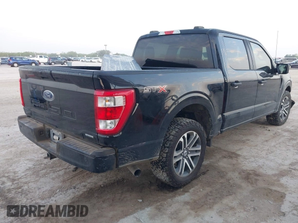 2023 Ford F-150 XL z VIN 1FTEW1CP0PKE36512, wystawiony jako IAAI lot #42260269 z przebiegiem 34 312 mil mil oraz . Historia ofert i sprzedaży dostępna na DreamBid. Obrazek 4.
