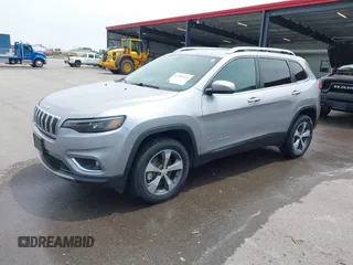 2019 Jeep Cherokee Limited with VIN 1C4PJMDX1KD437169, listed as a IAAI auction lot 42389910 with 70,357 mi miles and . Bid and sale history available at DreamBid. Image 18.