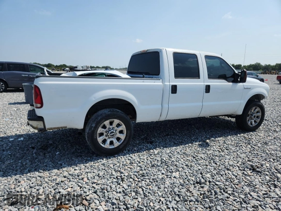 2007 Ford F-250 XL with VIN 1FTSW21597EA38577, listed as a Copart auction lot 58013575 with 189,924 mi miles and Salvage title. Bid and sale history available at DreamBid. Image 3.