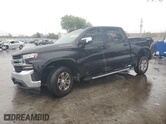 2020 Chevrolet Silverado 1500 LT z VIN 3GCPYDEK7LG295798, wystawiony jako Copart lot #46238035 z przebiegiem 126 642 mil mil oraz Szkoda całkowita • Salvage title. Historia ofert i sprzedaży dostępna na DreamBid. Obrazek 1.