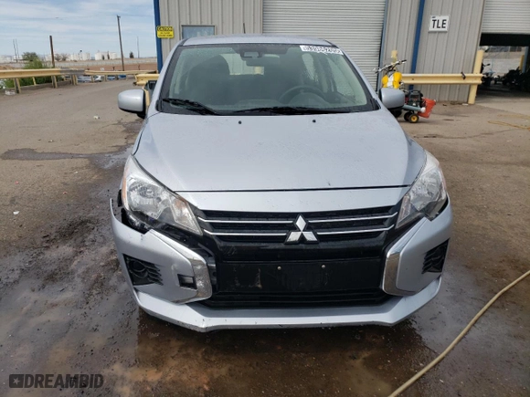 2024 Mitsubishi Mirage ES with VIN ML32AUHJ4RH012583, listed as a Copart auction lot 53986205 with 17,070 mi miles and Clean Title. Bid and sale history available at carsss.com. Image 5.