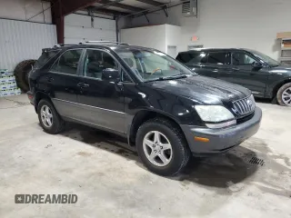 2001 Lexus RX 300 with VIN JTJHF10U010195817, listed as a Copart auction lot 72183334 with 178,999 mi miles and Salvage Title. Bid and sale history available at carsss.com. Image 4.