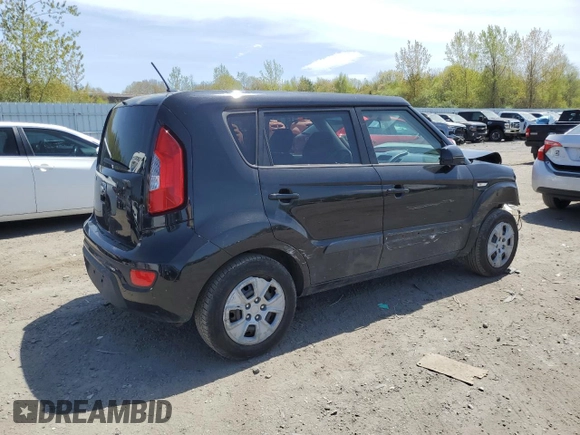 2013 Kia Soul with VIN KNDJT2A55D7634256, listed as a Copart auction lot 54049935 with 144,804 mi miles and Clean Title. Bid and sale history available at DreamBid. Image 3.